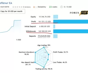 Rofiknur EA MT4 – 使用自适应马丁格尔策略进行智能网格交易-附参数！